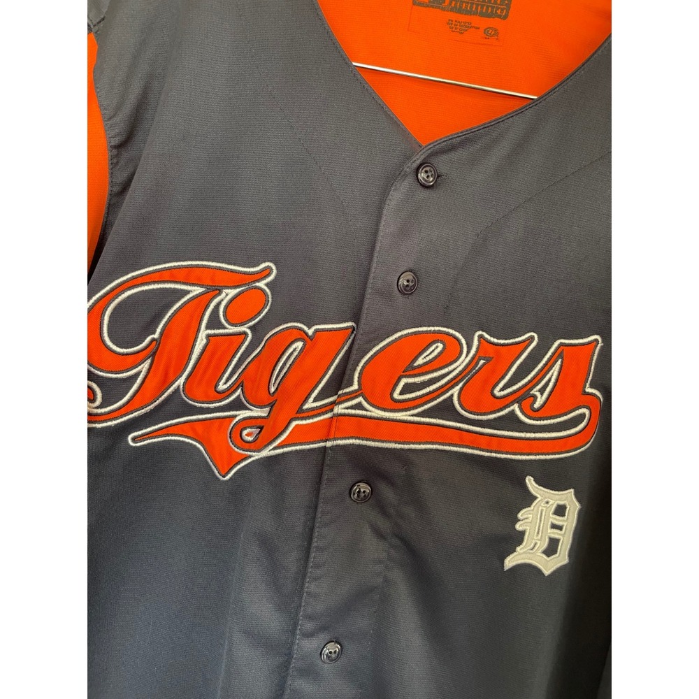 True Fan Detroit Tigers Baseball Jersey - Picture 2 of 7